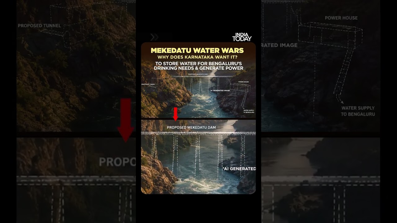 Mekedatu Project Explained: Why Karnataka & Tamil Nadu Clash Over This Dam Plan #mekedatu