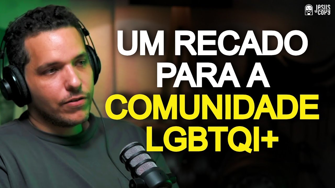 UM RECADO PARA A COMUNIDADE LGBTQI+ E PARA OS SOLTEIROS - DAVID RIKER | Podcast Jesuscopy
