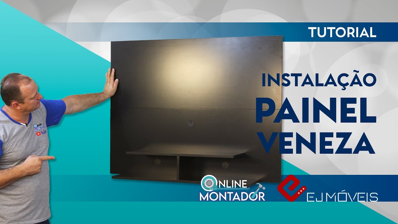 Instale seu Painel de TV | Painel Veneza EJ Móveis