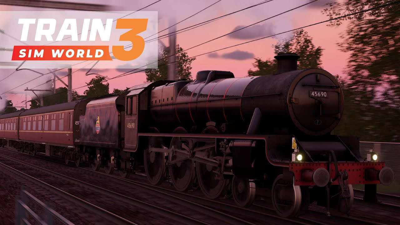 DAMPFLOKFAHRT | 1Z46 Edinburgh Waverley - Glasgow Queen Street | TrainSimWorld 3 #026