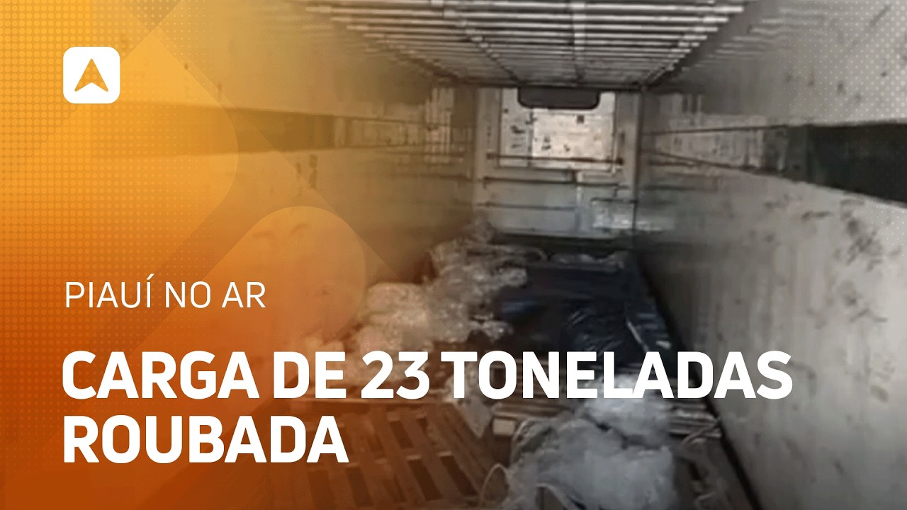 Carga com 23 toneladas de queijo e manteiga é roubada em Picos