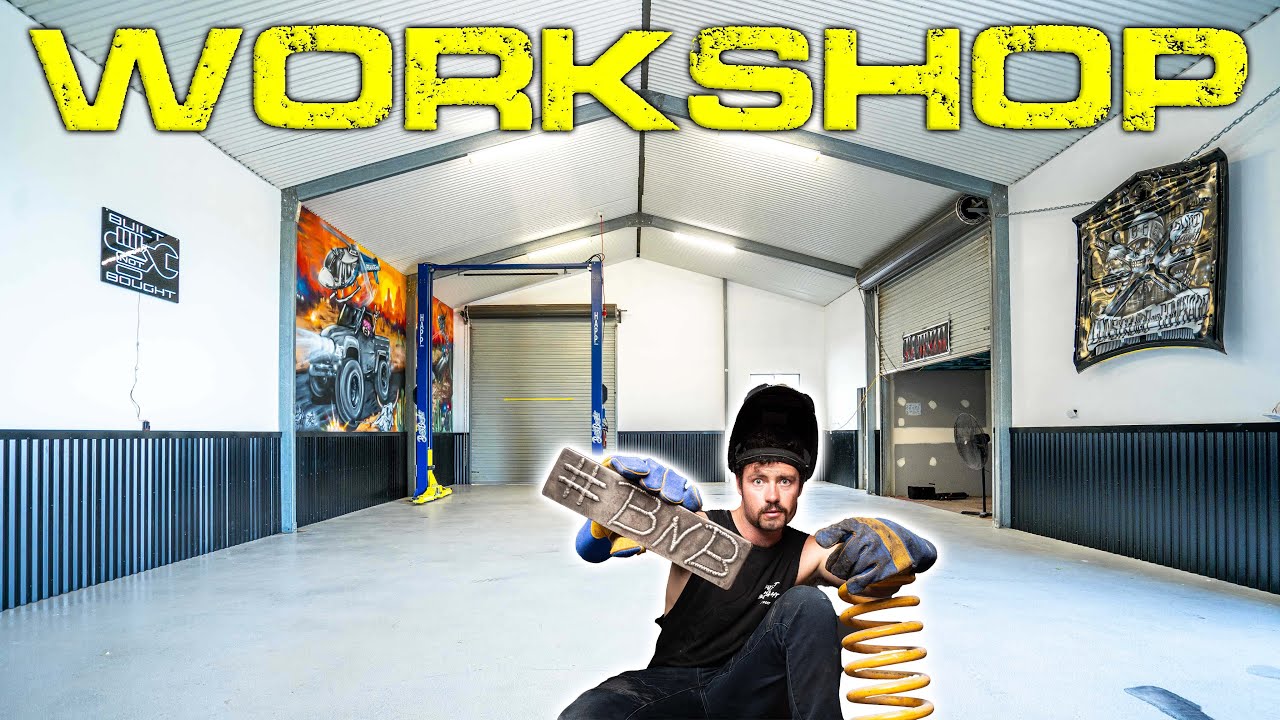 🔥🔥 Building My Dream Workshop 🛠️🛠️
