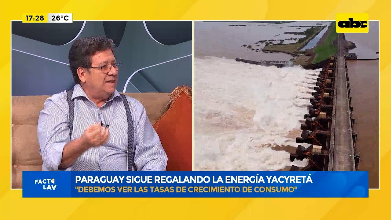 Paraguay sigue regalando la energía Yacyretá