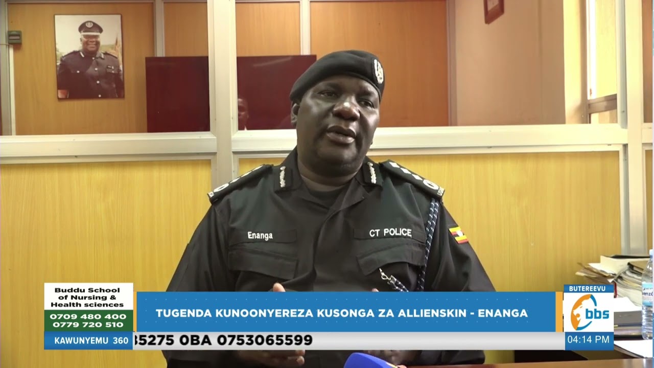 Poliisi egenda kutandika okunoonyereza ku nneeyisa ya Alien Skin # Kawunyemu360