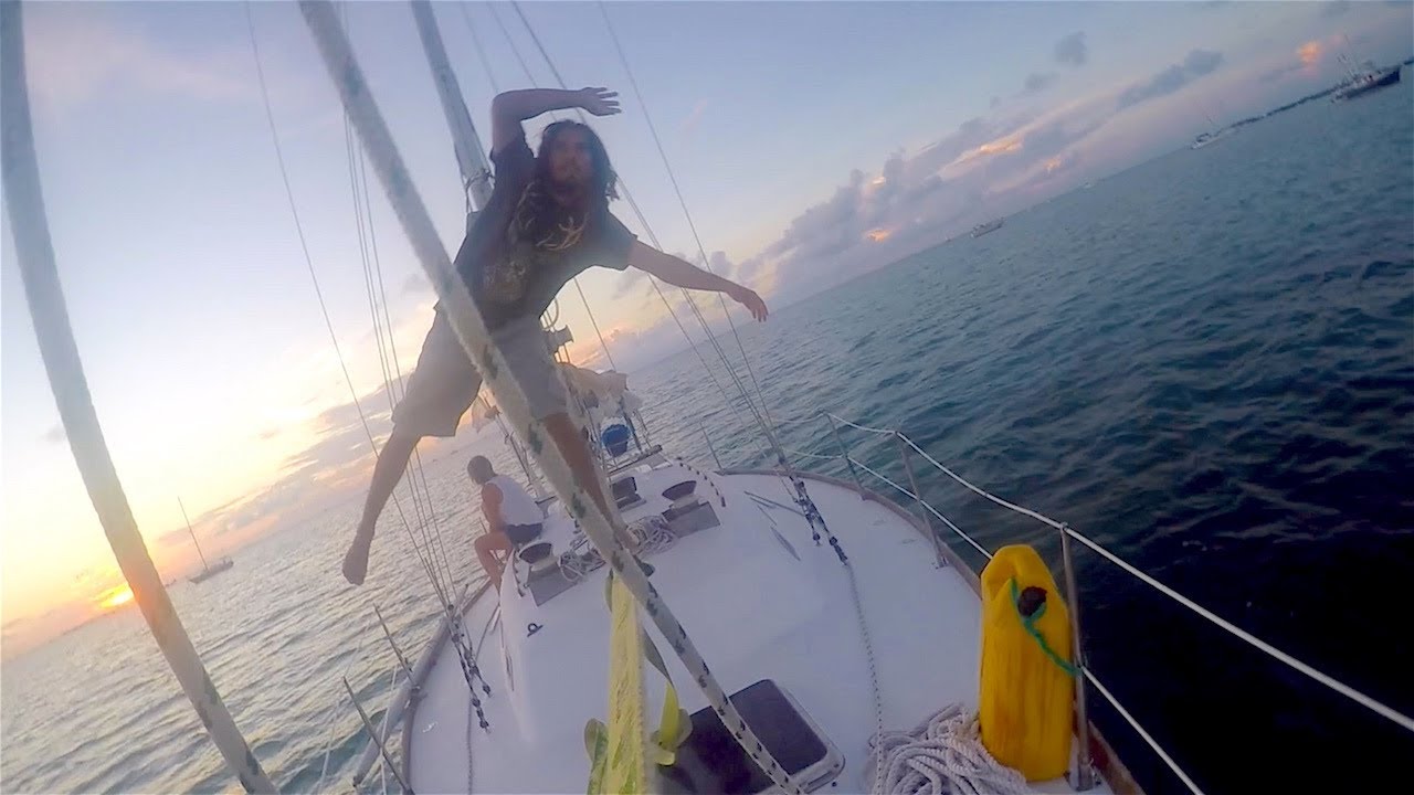 Sailboat Living in Key West | Slacklines and Sunsets - Bums on a Boat Ep 22
