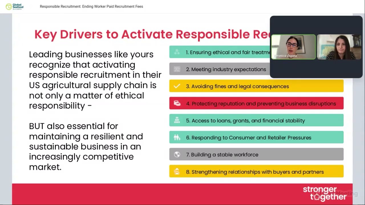 Webinar: Responsible Recruitment: Ending Worker Paid Recruitment Fees