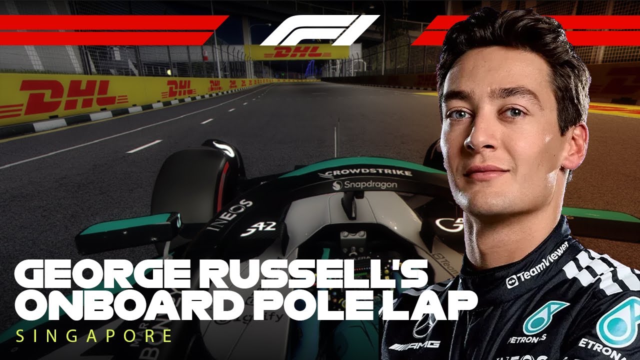 George Russell's Pole Lap | 2025 Singapore Grand Prix | 
