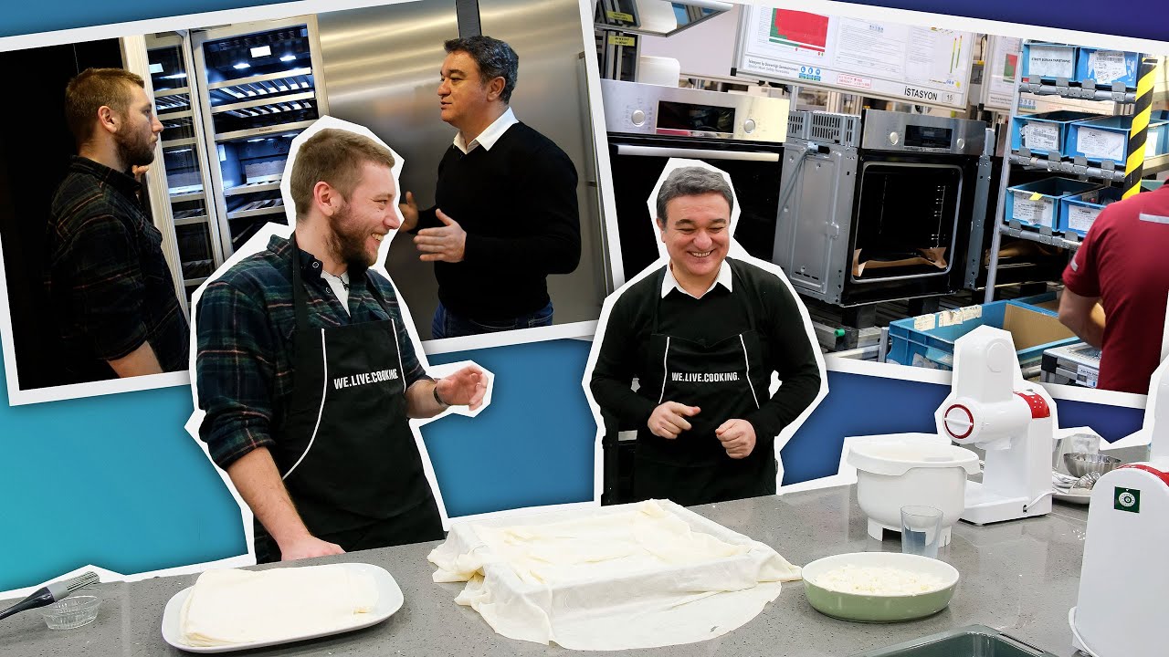 Bosch-Siemens (BSH) fabrikasını gezdik, börek yaptık!