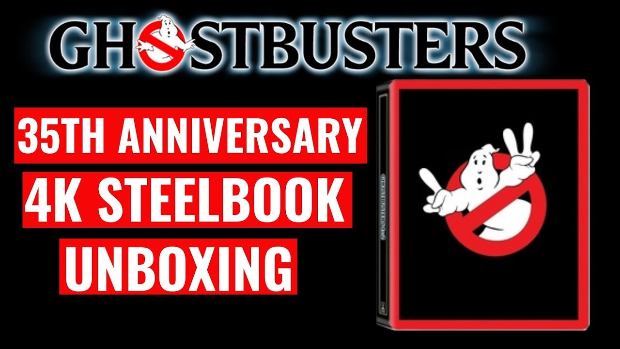 Ghostbusters 1 & 2 4K Ultra HD SteelBook Unboxing