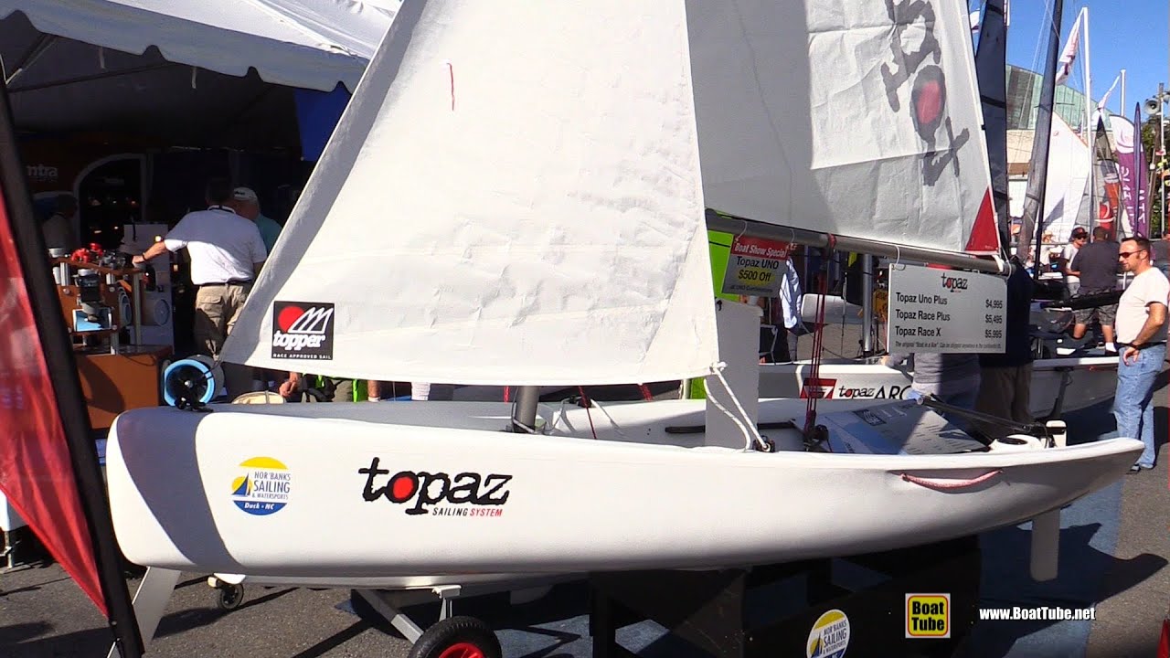 2016 Topaz Uno Sailing Boat - Walkaround - 2015 Annapolis Sail Boat Show