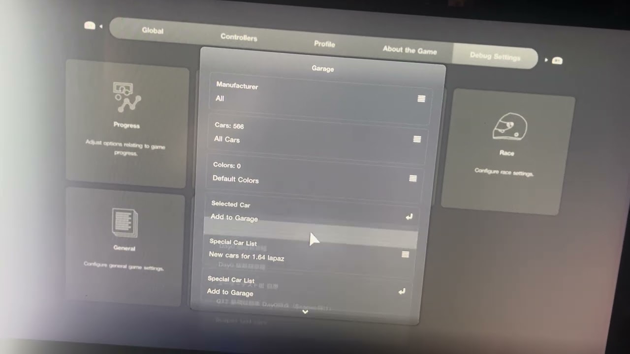 Any Car Unlock 1.66 Gran Turismo 7 PS4/PS5 