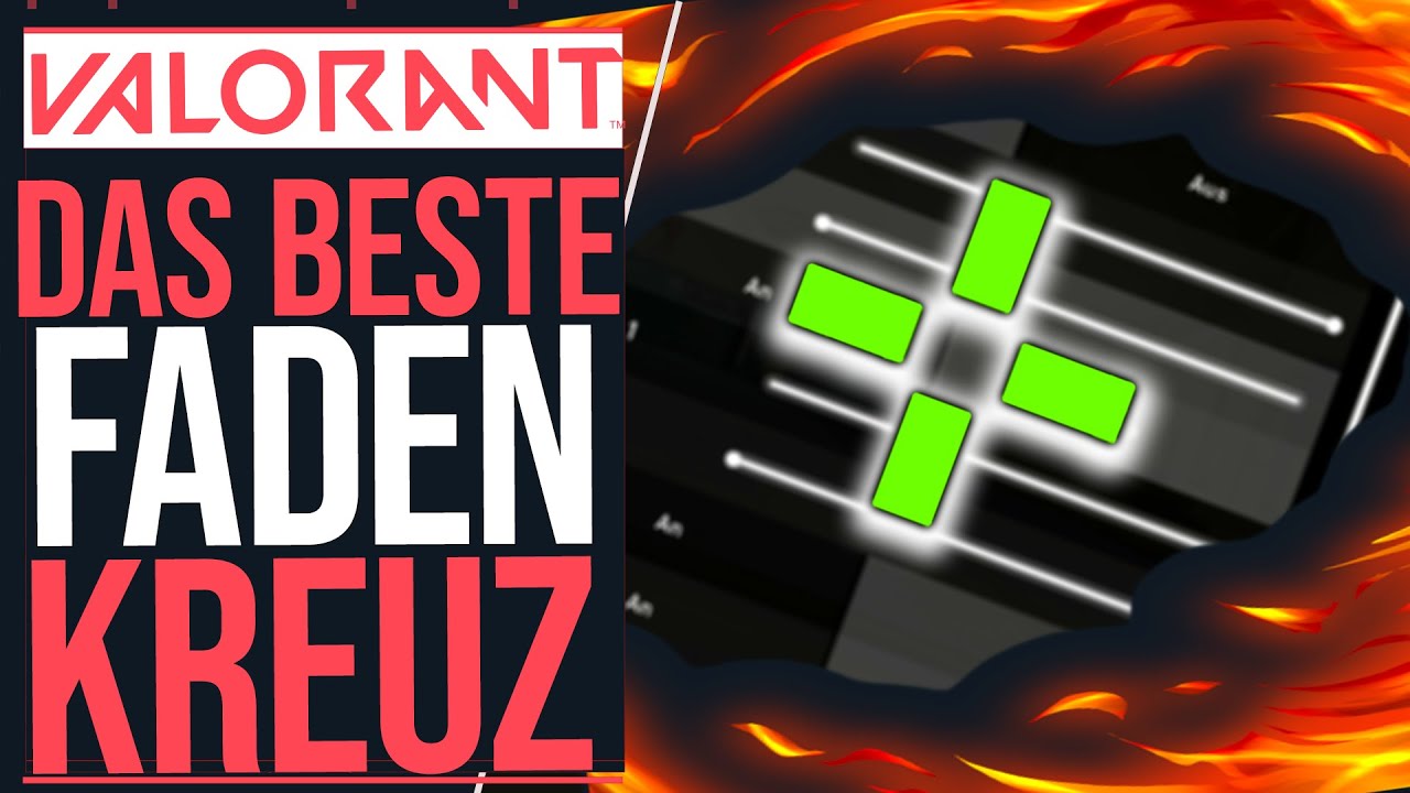 Das perfekte Fadenkreuz in VALORANT | deutsch Guide | Crosshair