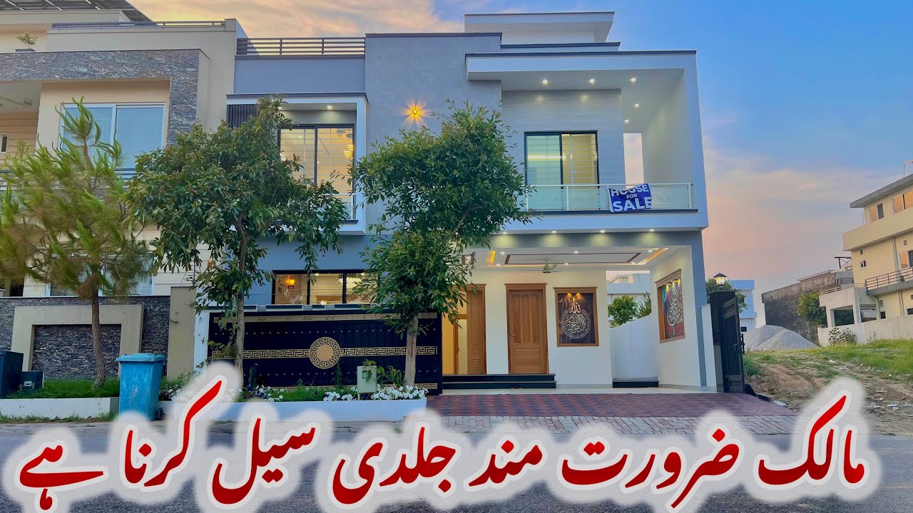 10 Marla Onwer built House for sale in top city 1 Islamabad diyar wood work