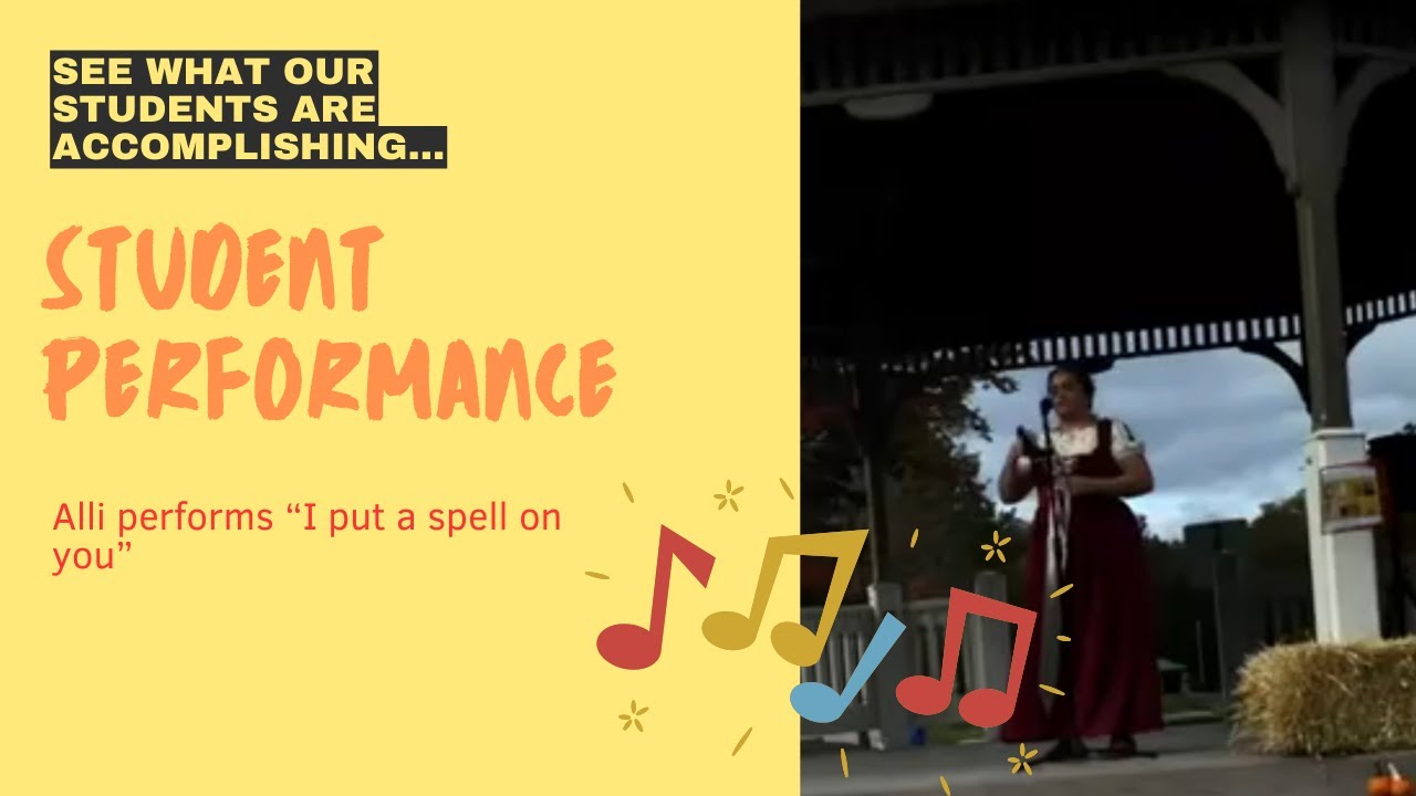 Alli Performs I Put a spell on you