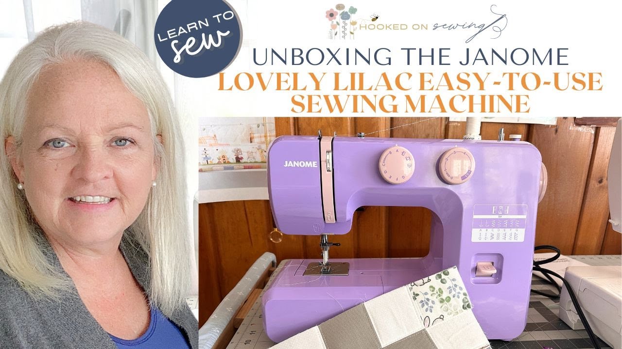 Janome Easy-to-Use Sewing Machine - Perfect Beginner Sewing Machine