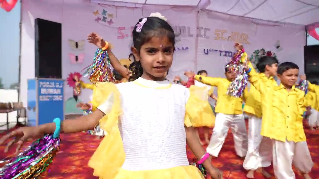 Cute Kids Dance Performance | Chanda Chamke Cham Cham | School Annual Function