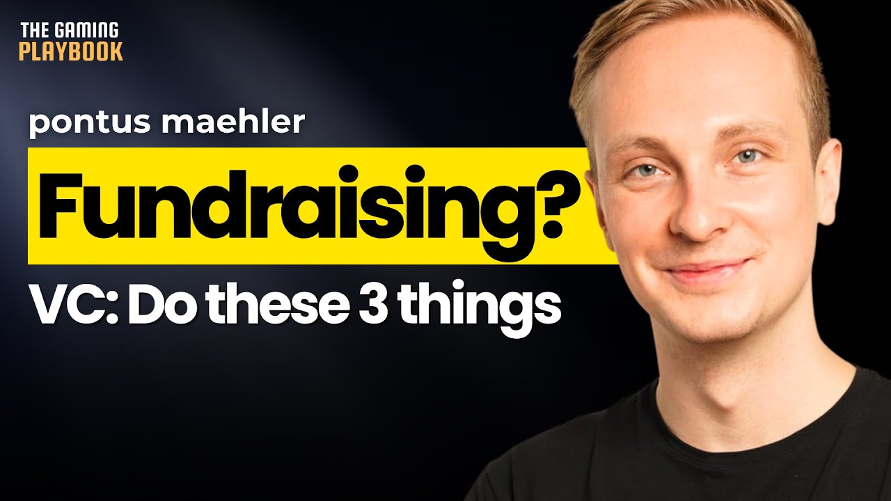 How To Get Money In Games Industry with Pontus Mahler - Co-Founder of Agora Gaming Partners