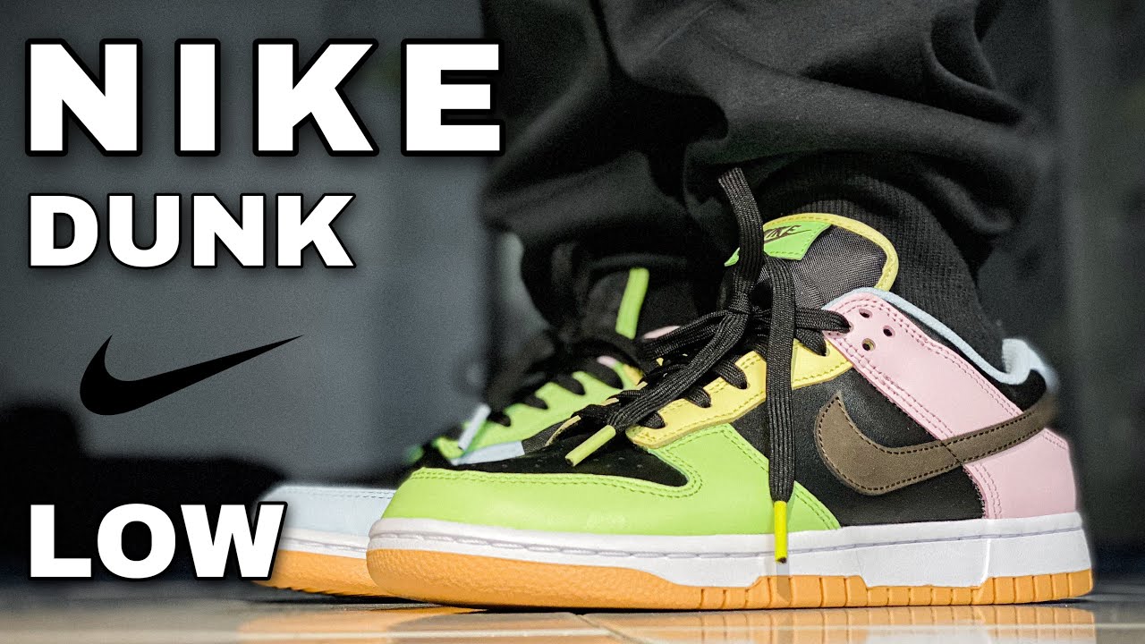 UNBOXING EP.34 NIKE DUNK LOW FREE99 BLACK Review+On Feet
