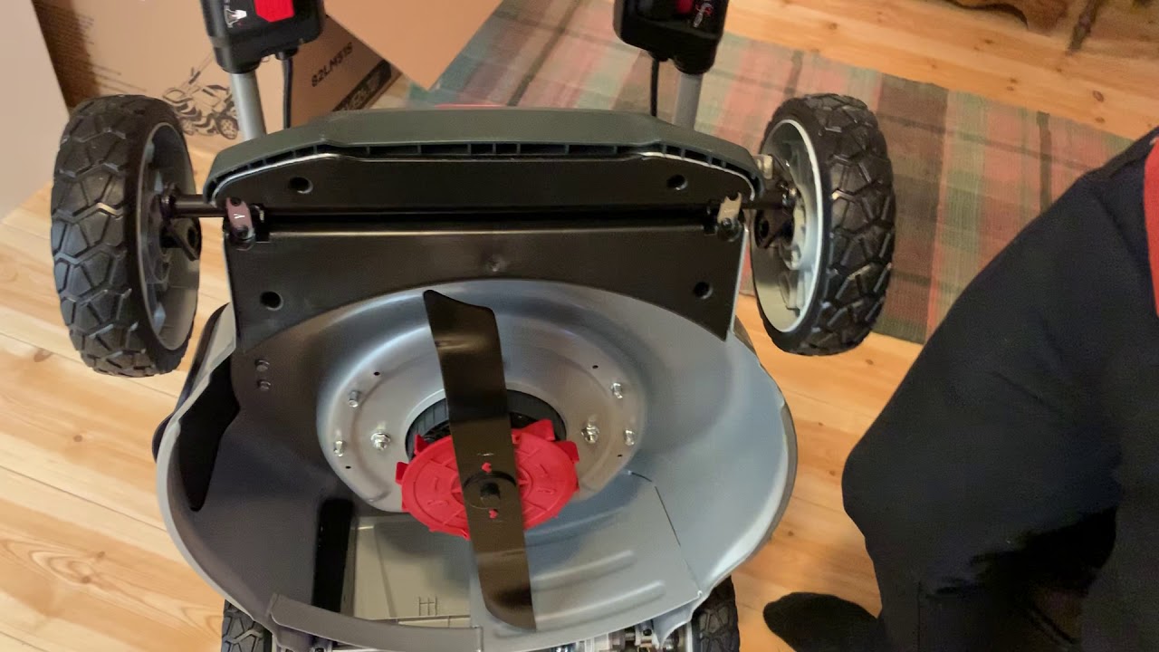 Cramer 82v unboxing lawn mower