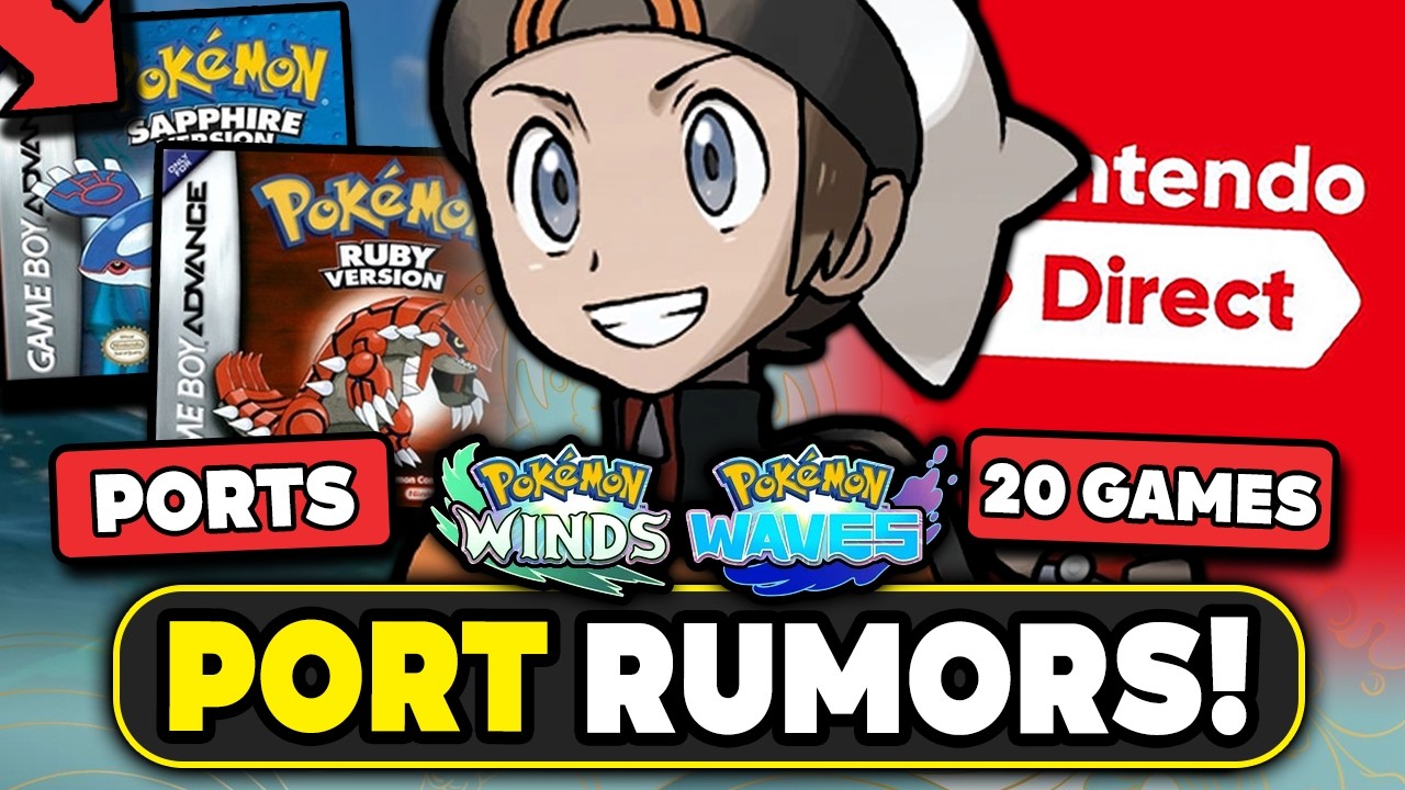НОВОСТИ POKEMON! СЛУХИ О НОВЫХ ПОРТАХ В ЭТОМ МЕСЯЦЕ! 20+ СЛУХОВ ОБ ИГРАХ NINTENDO DIRECT И МНОГОЕ...