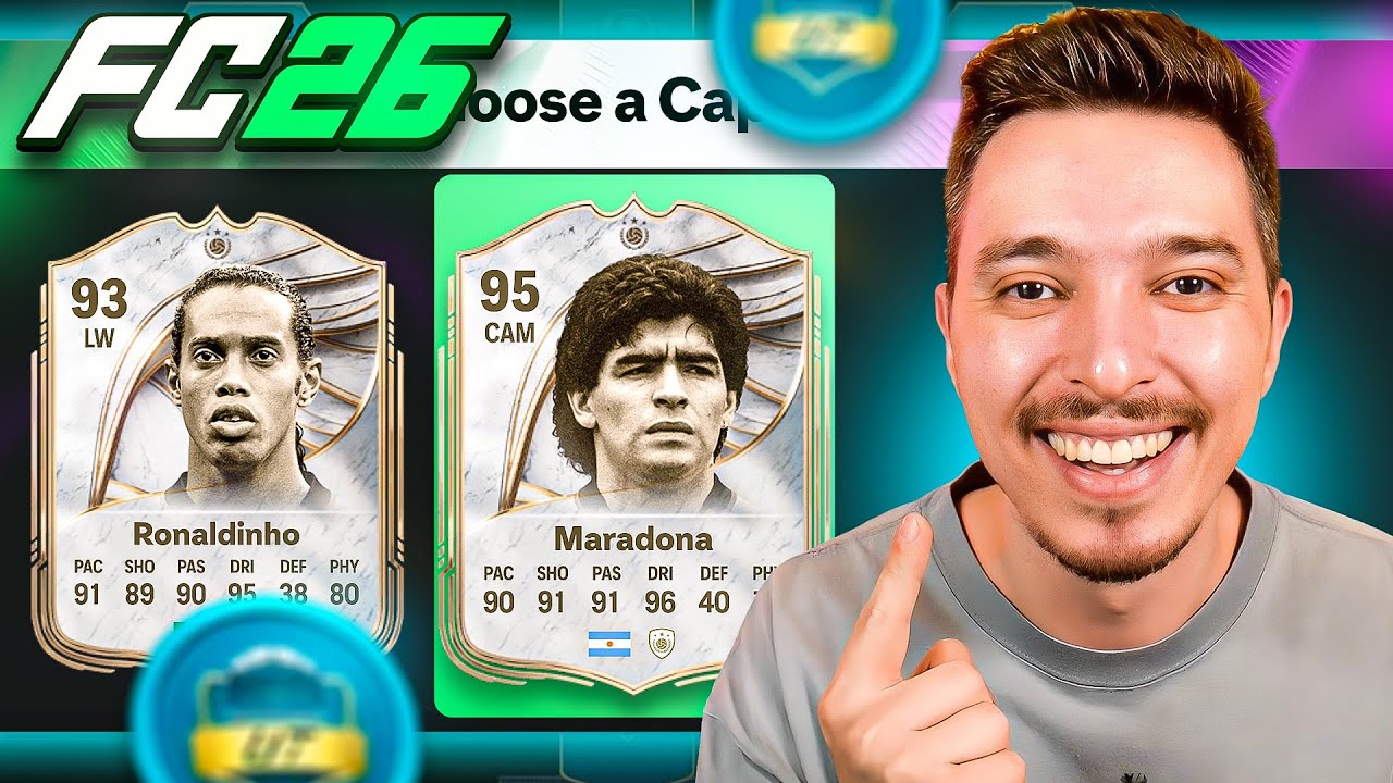 LECTIE DE FOTBAL SPECTACOL DIN PARTEA LUI MARADONA SI RONALDINHO LA DRAFT !!! EA FC 26 ROMANIA