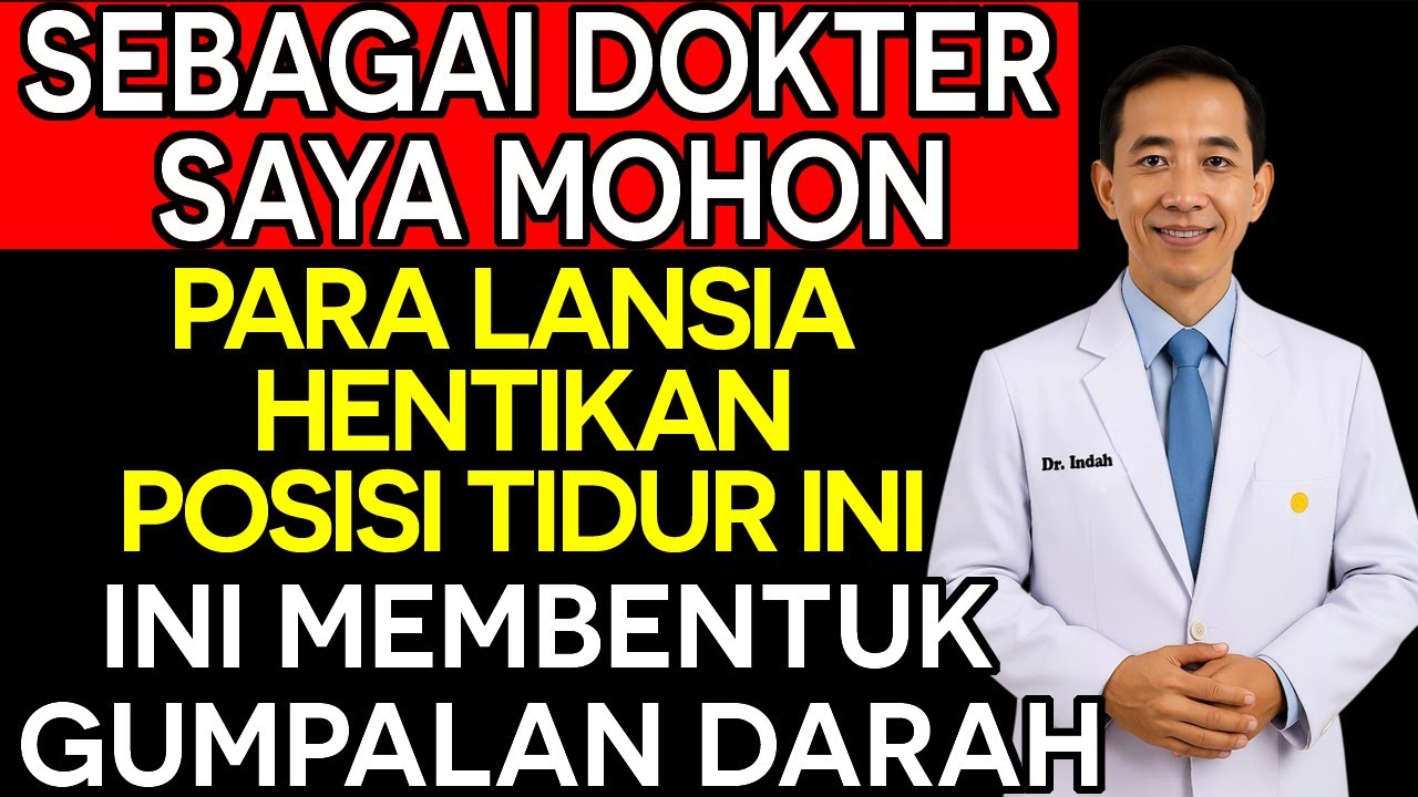 Lansia Wajib Tahu! Cara Tidur yang Benar untuk Otak & Jantung Sehat