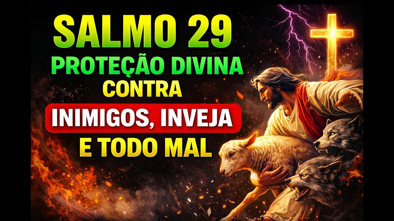 SALMO 29: A Voz de Deus que Destrói Toda Maldade e Cala os Inimigos