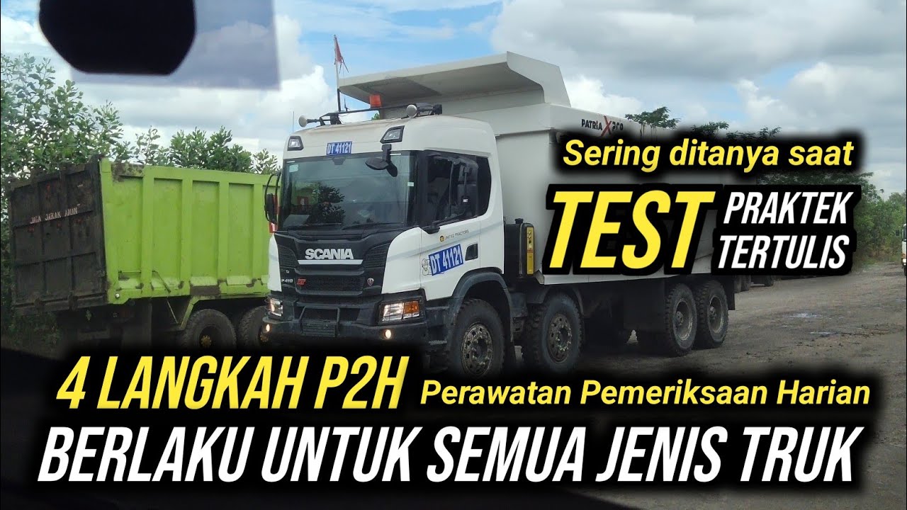 4 Langkah P2H Pemeriksaan Perawatan Harian Versi Marco Tumangken