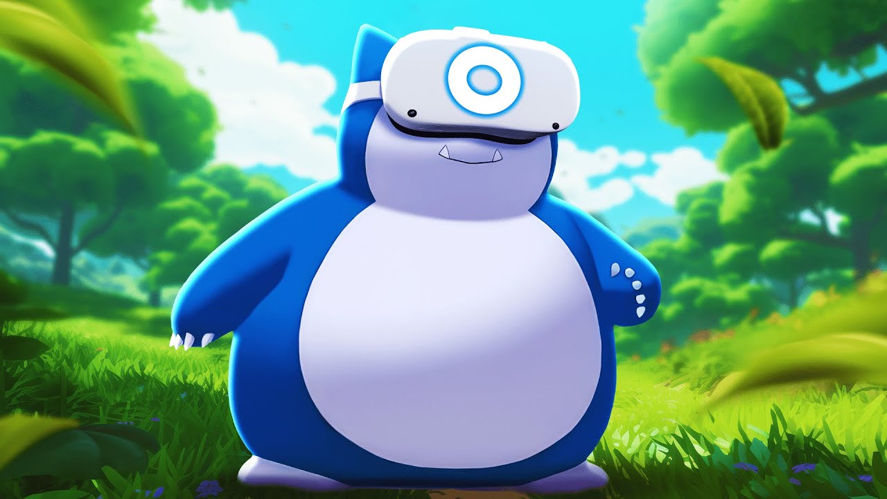 Catching Snorlax In POKEMON VR (EPISODE 8)