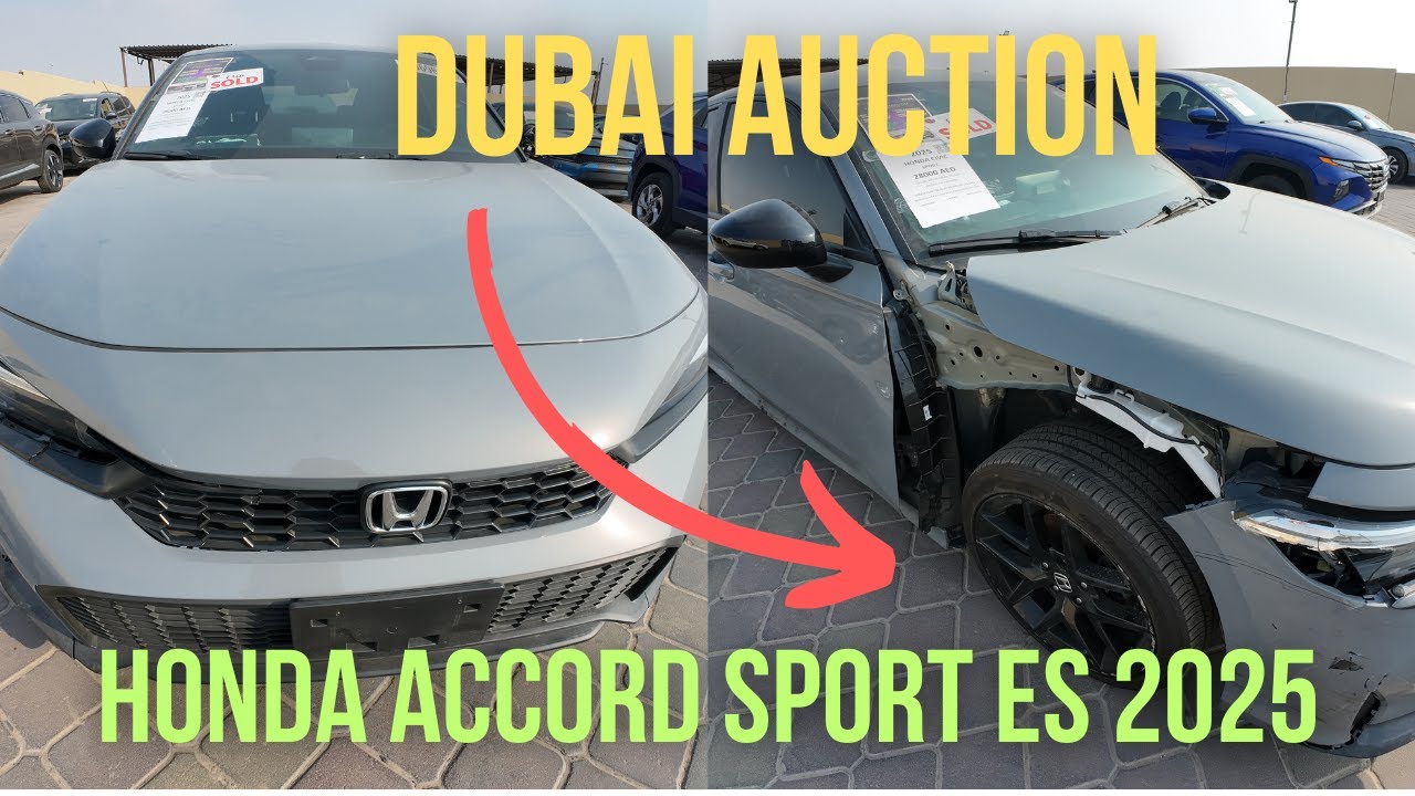 Honda Accord for Sale in Dubai Car Auction | Best Deal in UAE Copart