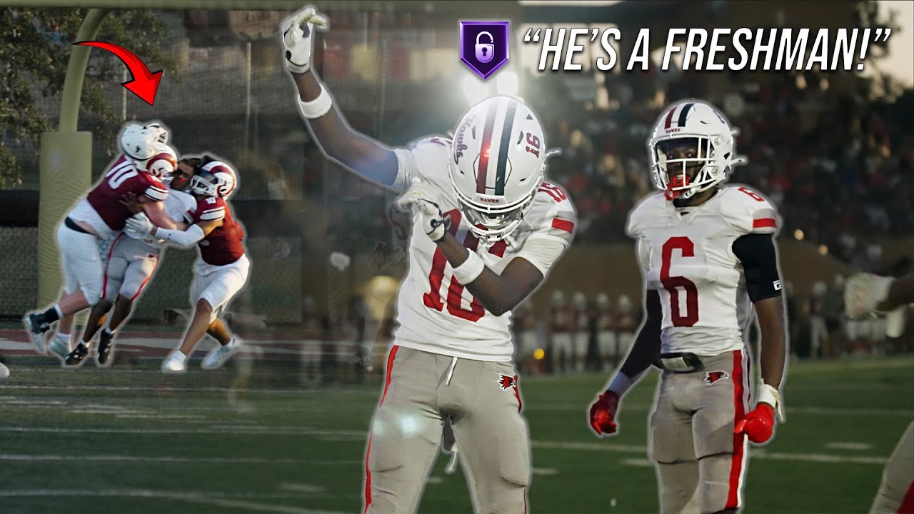 Freshman star DB SHINES vs MICDS.. (crazy game)