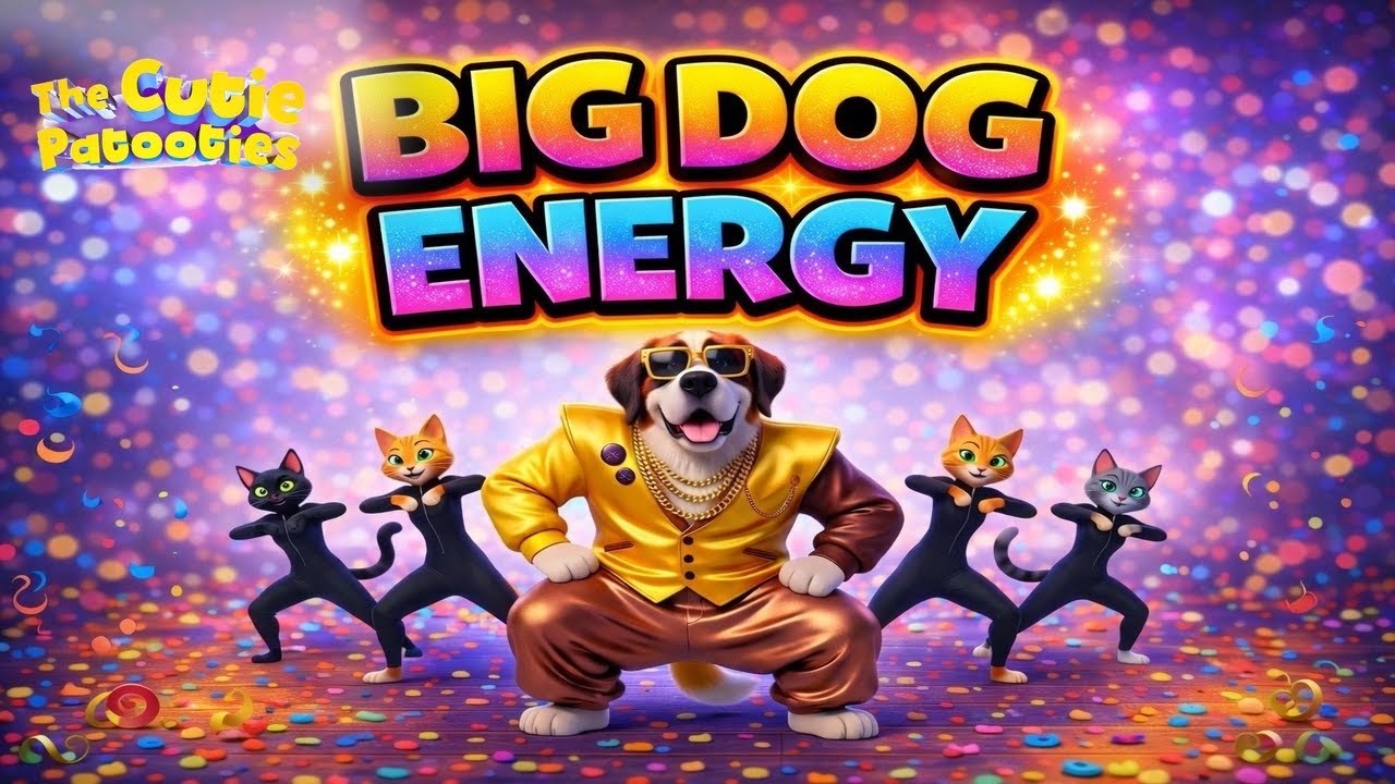 Big Dog 🐶🎤 | Luca Runs The House! | The Cutie Patooties