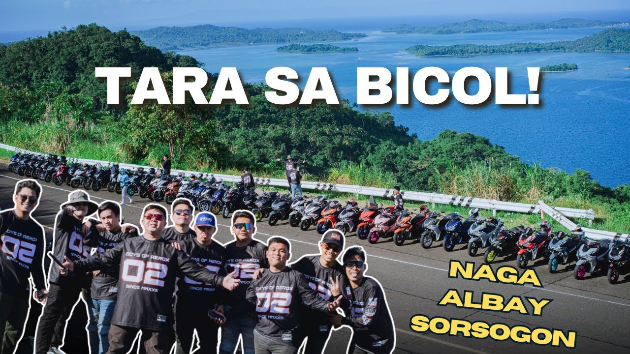 BOYS OF AEROX GOES TO BICOL | 5 DAYS OF PURE ADVENTURE | RACEPACE