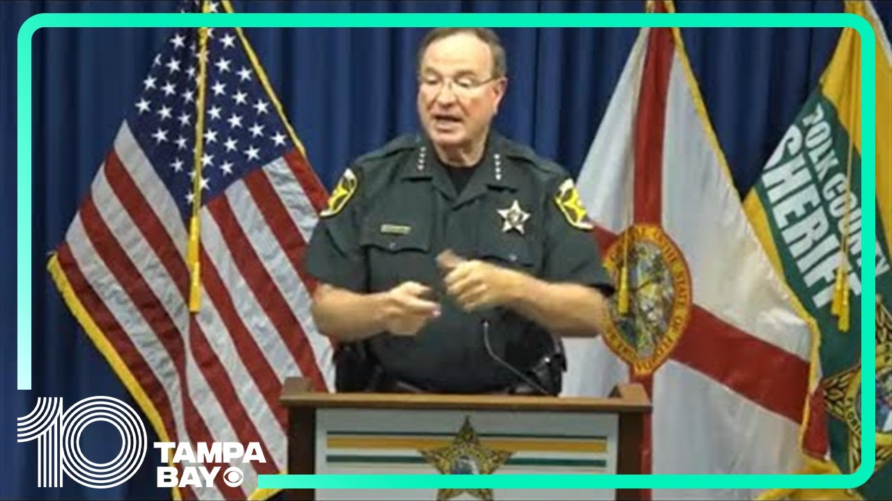 LIVE NOW: Sheriff Grady Judd details Violent Gang Investigative Task Force results
