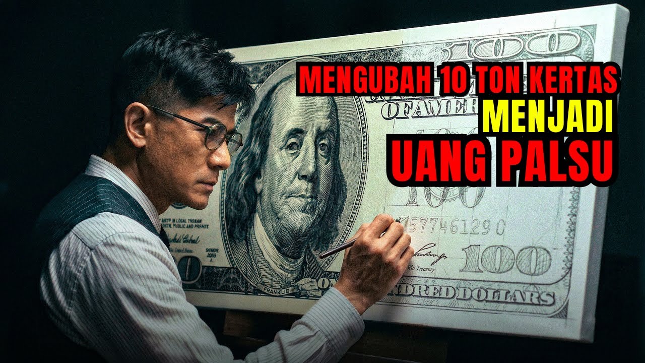 KEMAMPUANNYA MELUKIS DOLLAR SANGAT DETAIL SEKALI‼️-ALUR CERITA FILM