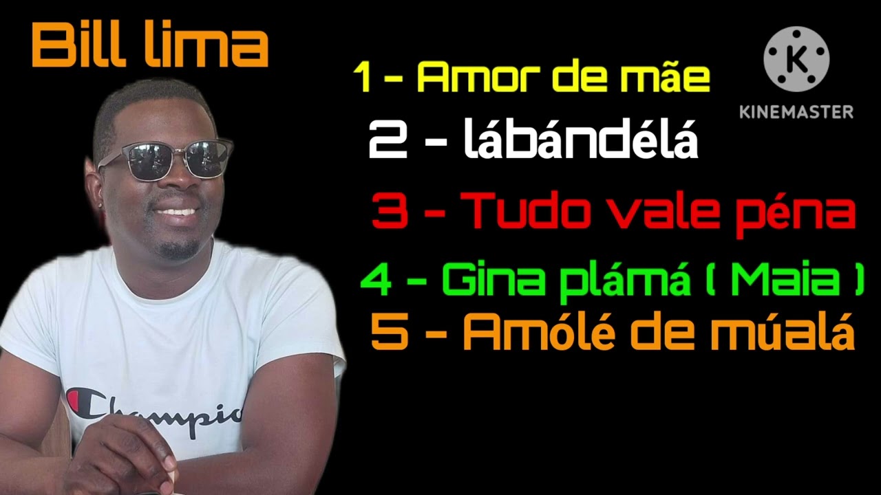Bill lima  5 faixas novas #novidades #kizomba #sambar ##brasil #sãotoméeprincipe