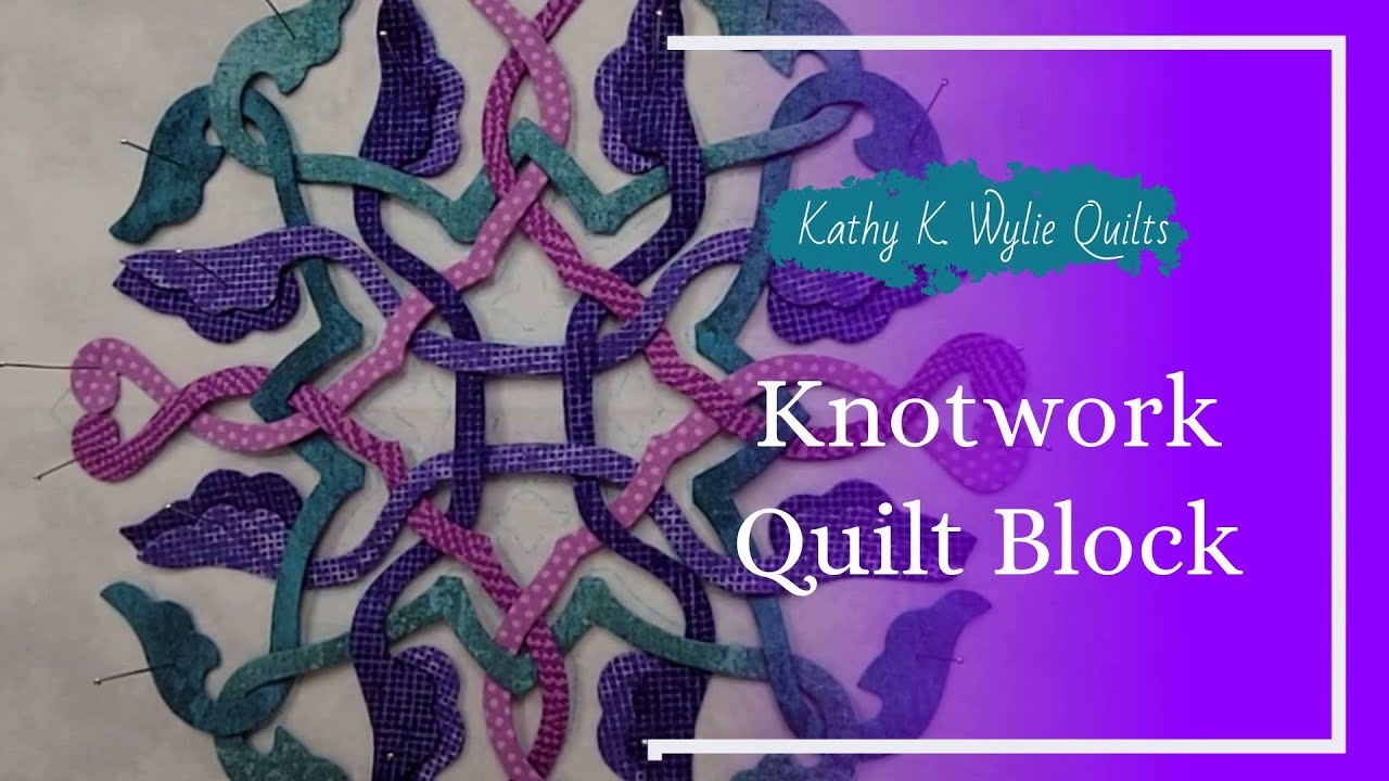 Weaving a Knotwork Quilt Block