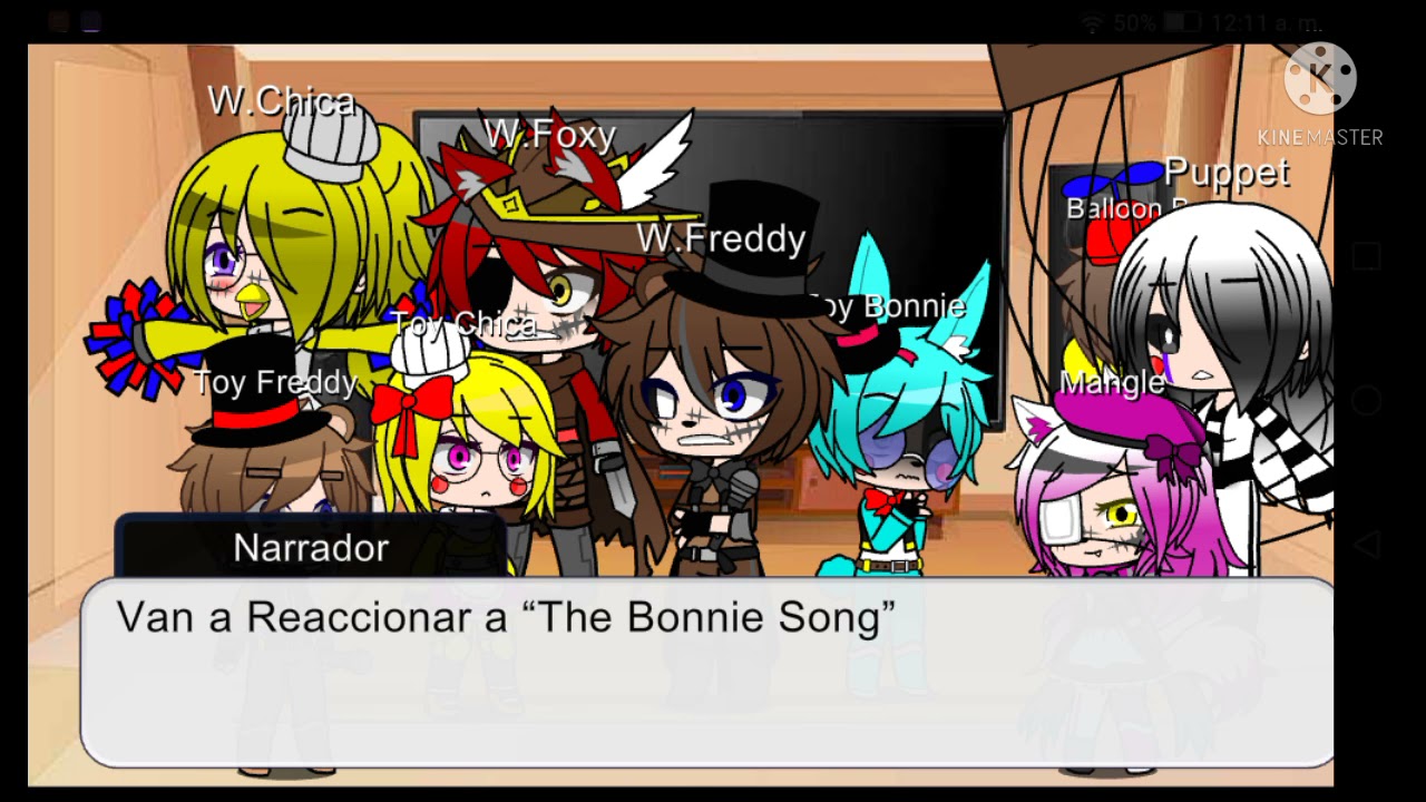 Fnaf 2 reacciona a “The Bonnie Song