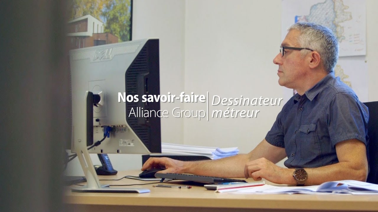 Les M&eacute;tiers de la construction : Dessinateur m&eacute;treur