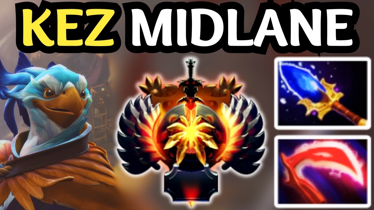 🔥 HOW TO DOMINATE MID — KEZ EVERY KILL, ROTATIONS & PRESSURE | DOTA 2 🔥