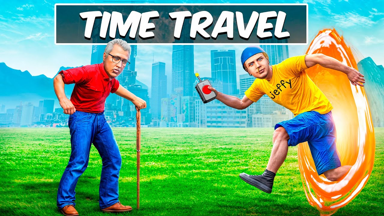 Using TIME TRAVEL To PRANK My Daddy In GTA 5!