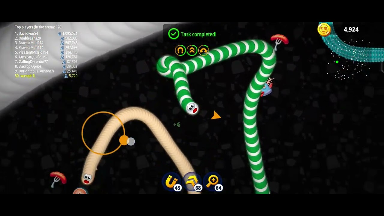 GREEN STRIPES WORM ZONE PLAY 😱 AMAZING 