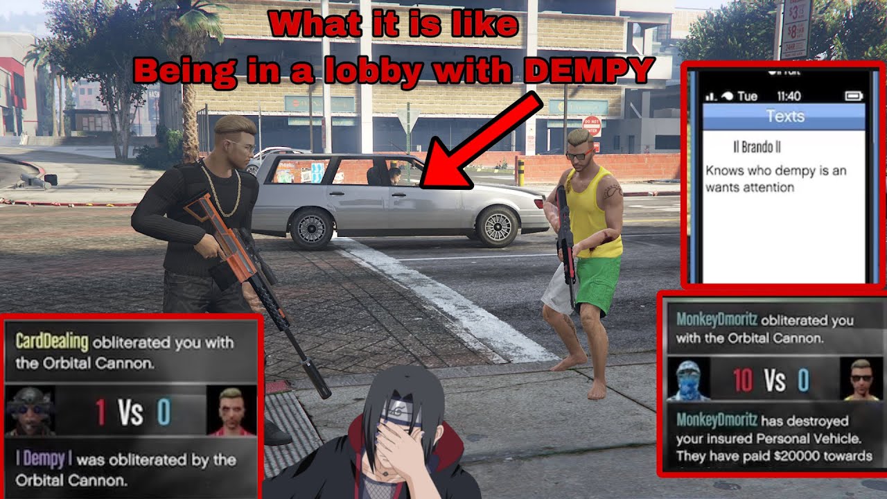 What it is like being a lobby with DEMPY ( ft @Dempy ) in | GTA ONLINE |