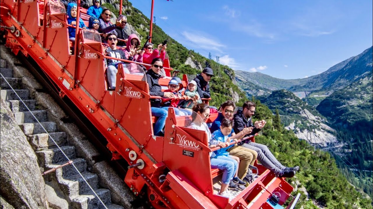 Swiss Roller Coaster 🇨🇭Gelmerbahn Switzerland || Travel Guide 