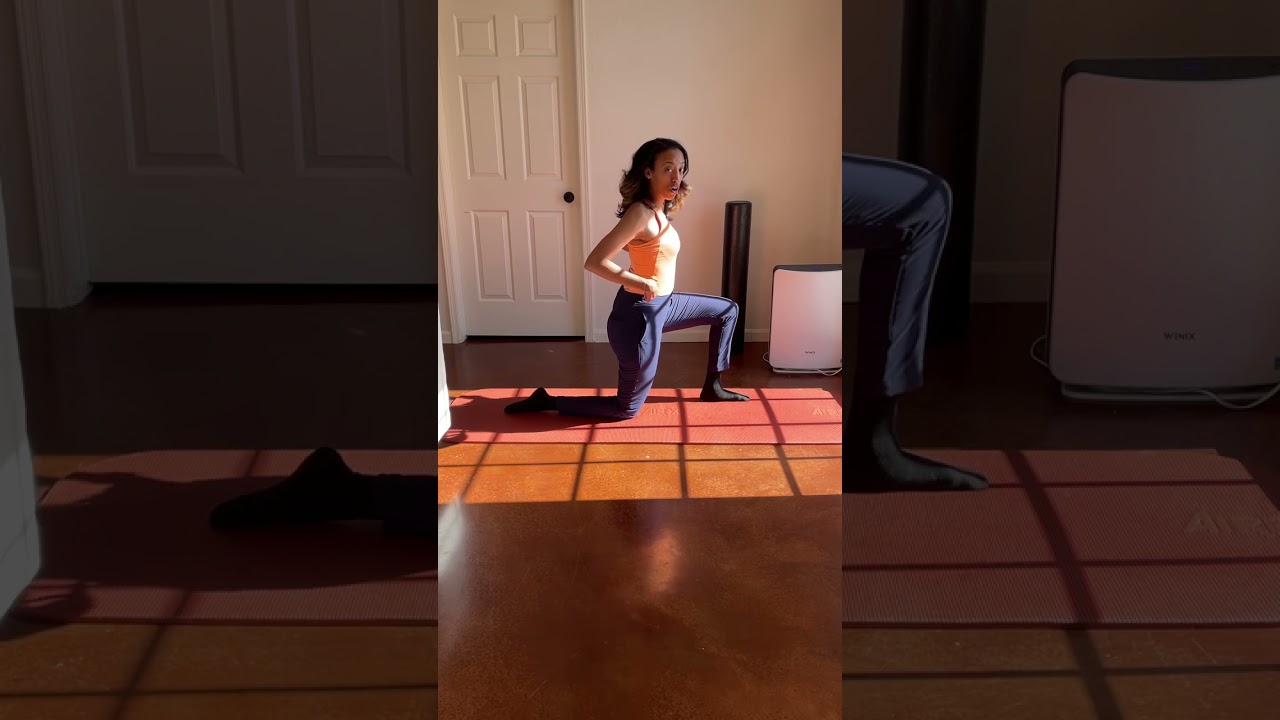 Hip Flexor Stretch with Posterior Pelvic Tilt