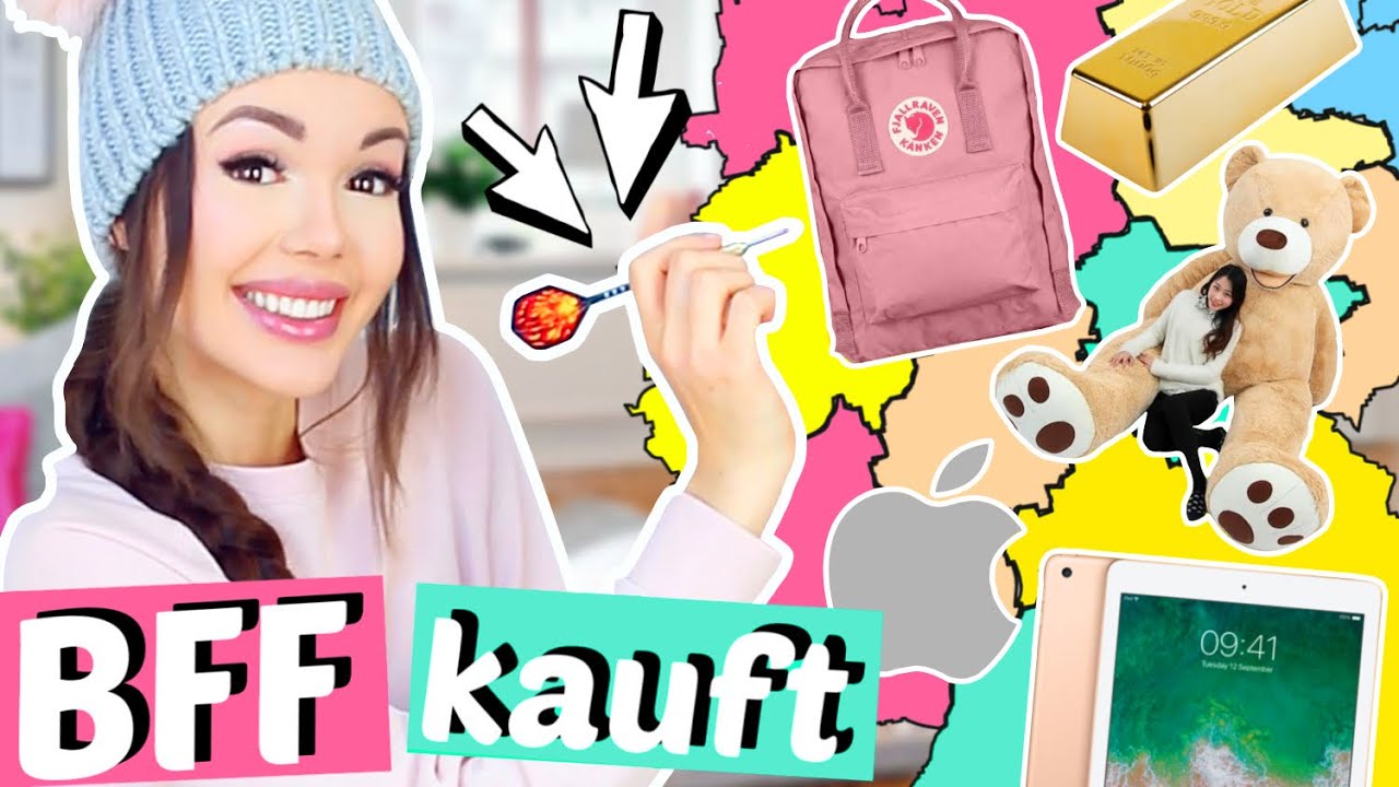 Wirf DARTPFEIL auf KARTE & BFF kauft wo er landet 💰 | ViktoriaSarina