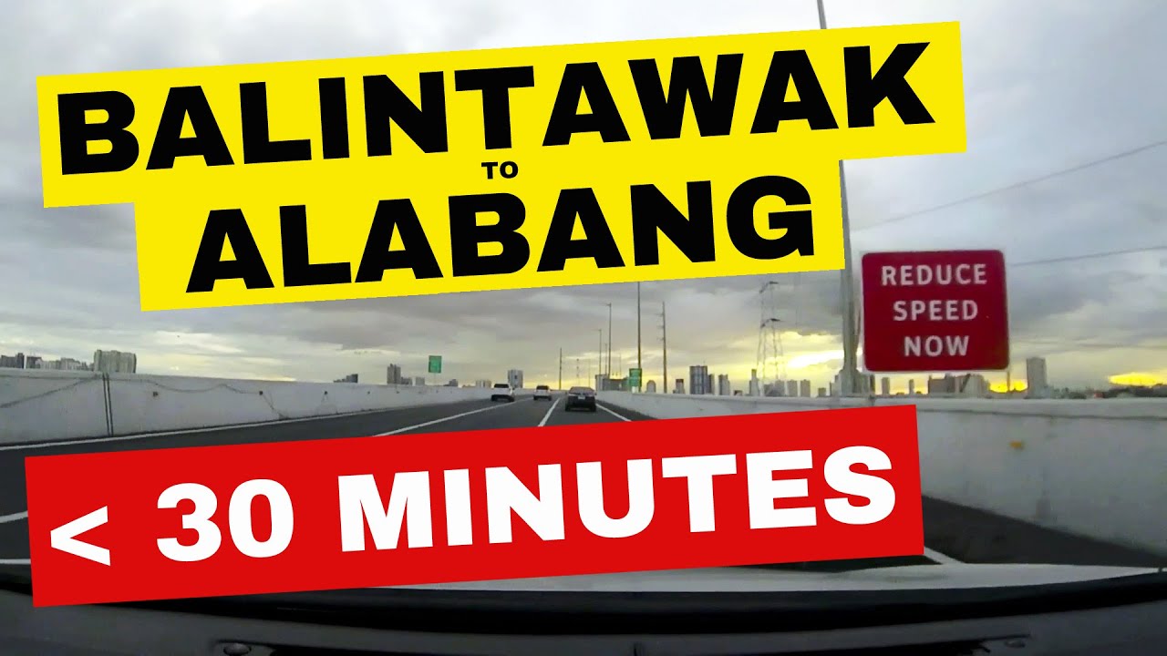 Balintawak to Alabang in Less Than 30 Minutes | Via Skyway Stage 3 FULL DRIVE