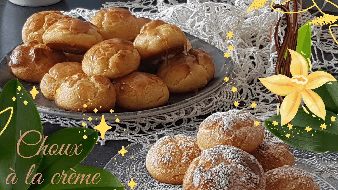 Recette de choux à la crème