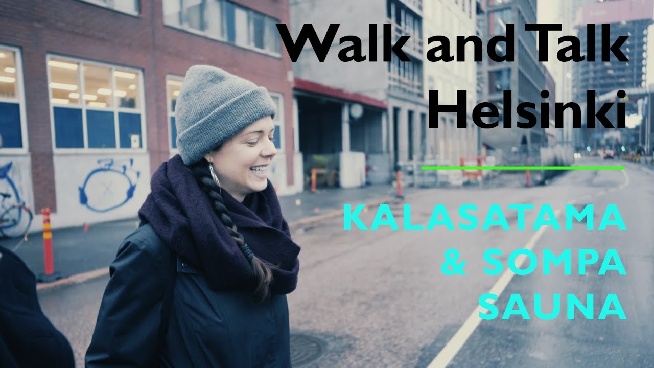 RESCUING FLOWERS IN KALASATAMA | Walk and Talk Teurastamo to Sompasauna
