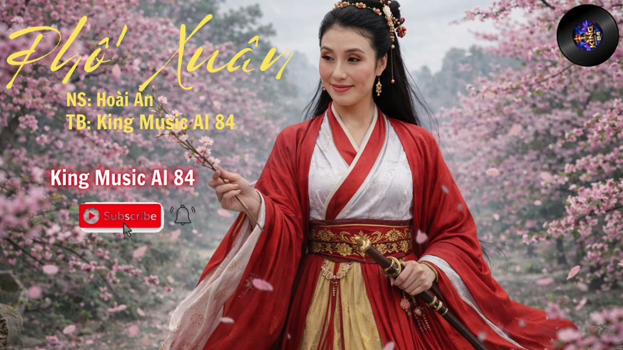 Phố Xuân - Nhạc Xuân AI Vui Tươi May Mắn | Nhạc Sĩ Hoài An | King Music AI 84
